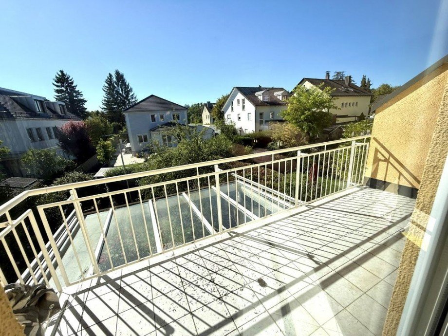 Balkon Doppelhaush�lfte M�nchen
