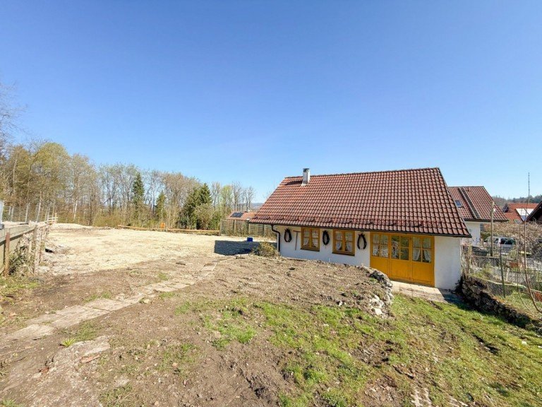 Ansicht Grundst�ck Wielenbach - 10809190159502 Grundst�ck Sehr gut gelegenes Baugrundst�ck an ruhigem Waldrand! Naturnah Bauen in 82407 Wielenbach