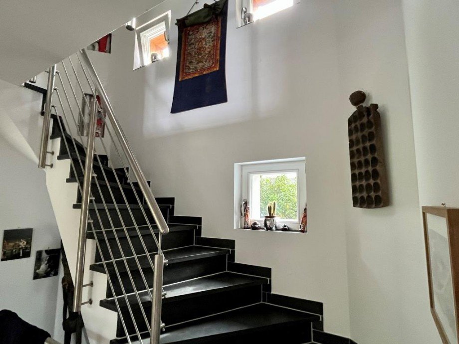 Treppenaufgang Doppelhaush�lfte Starnberg