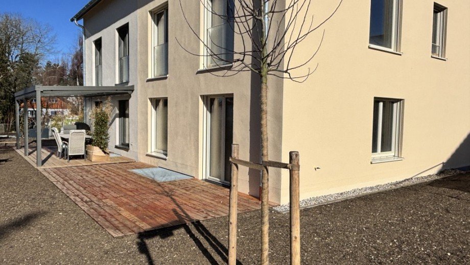 Terrasse Starnberg Doppelhaush�lfte Starnberg