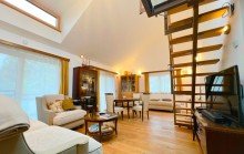 Wohnraum 1 Energieeffizientes, Zwei-Generationenhaus am Ostufer - unabh�ngig von �l und Gas!
 Barrierefrei. Hochwertig luxuri�se Ausstattung im Nullemissionshaus in 82335 BERG Allmannshausen