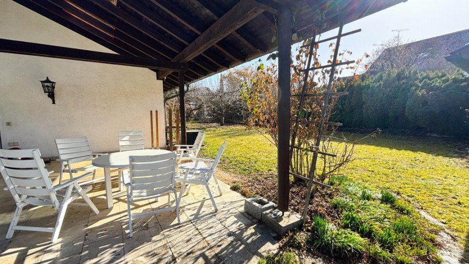 �berdachte Terrasse Starnberg Einfamilienhaus Starnberg