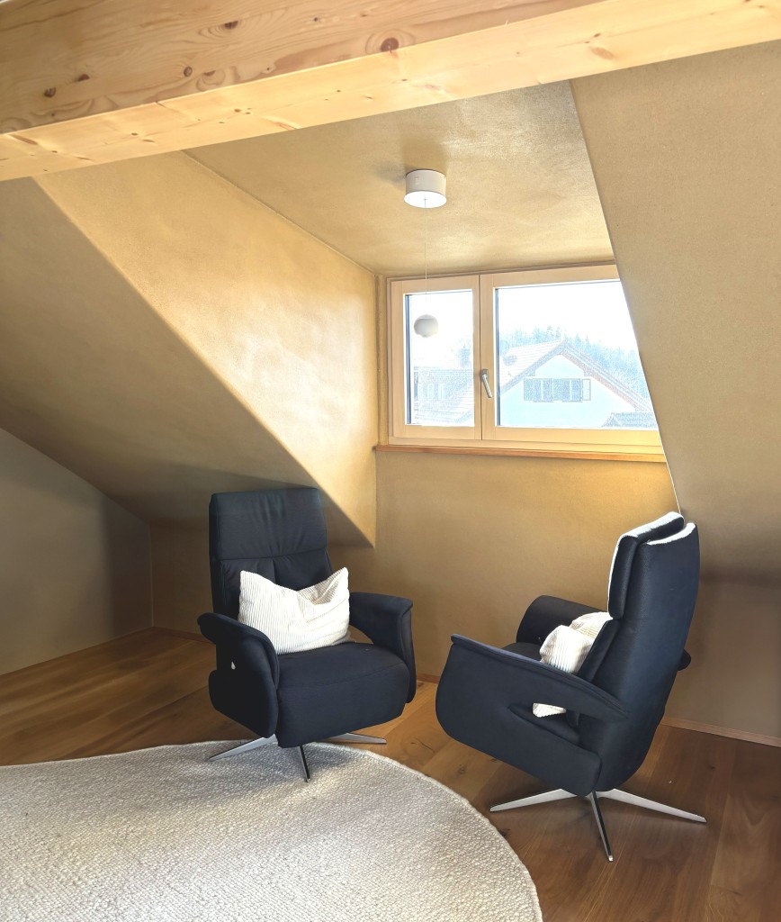 Schlaf-Ruheraum DG BSP Doppelhaush�lfte Starnberg