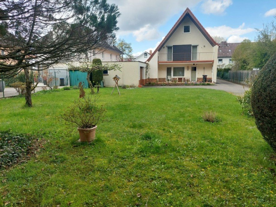 Grundst�ck Ansicht Altbestand Grundst�ck Haar